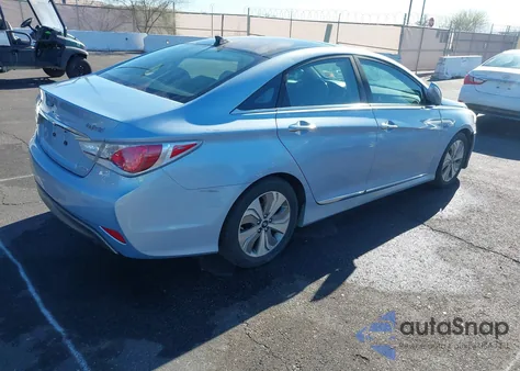 2013 Hyundai Sonata Hybrid Limited from USA, damaged, VIN KMHEC4A40DA064685
